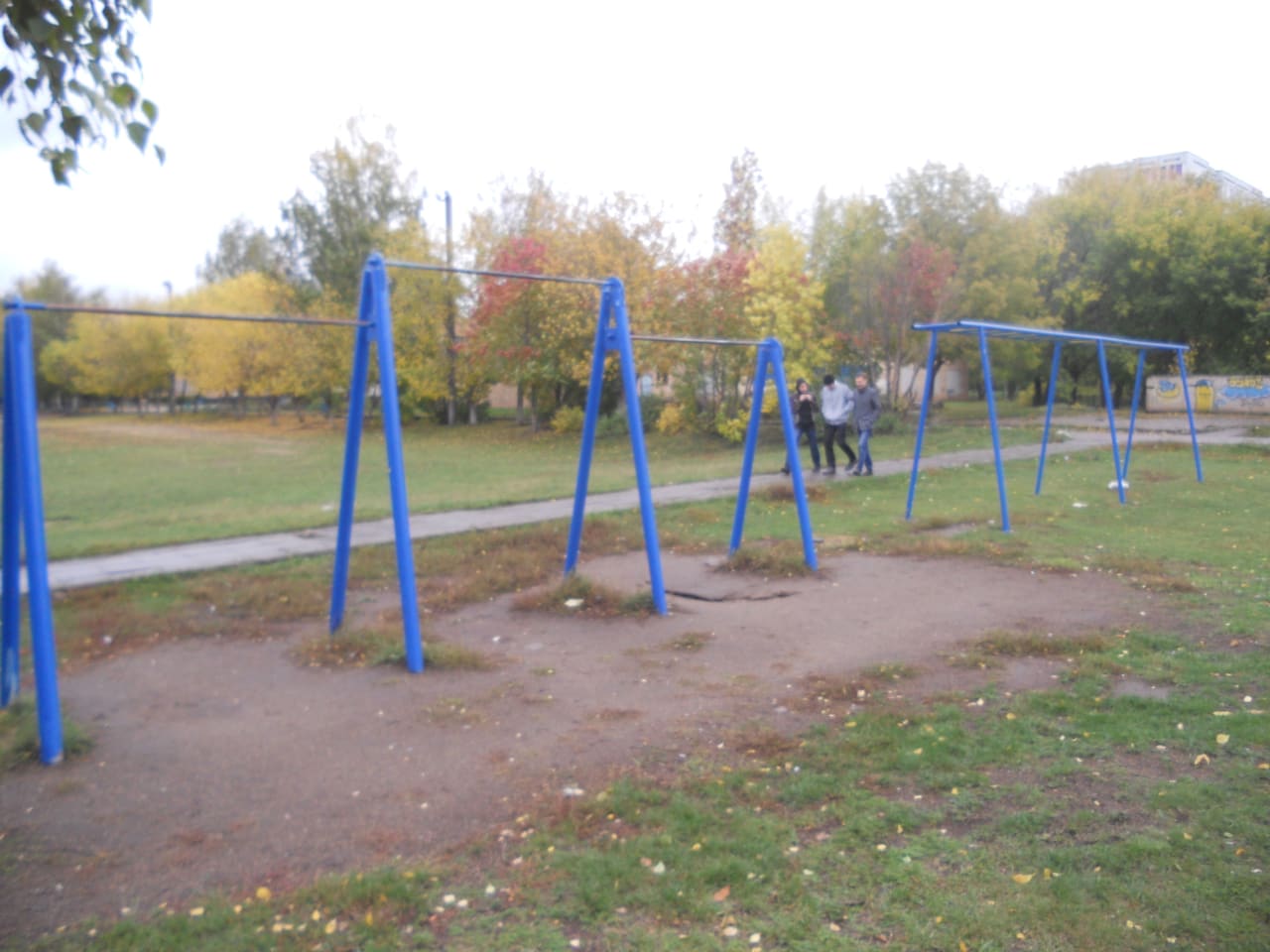 Sprossenwand bei Outdoor Gym in ЗЯБ, Набережные Челны #wp1862 – Foto 4 von 5