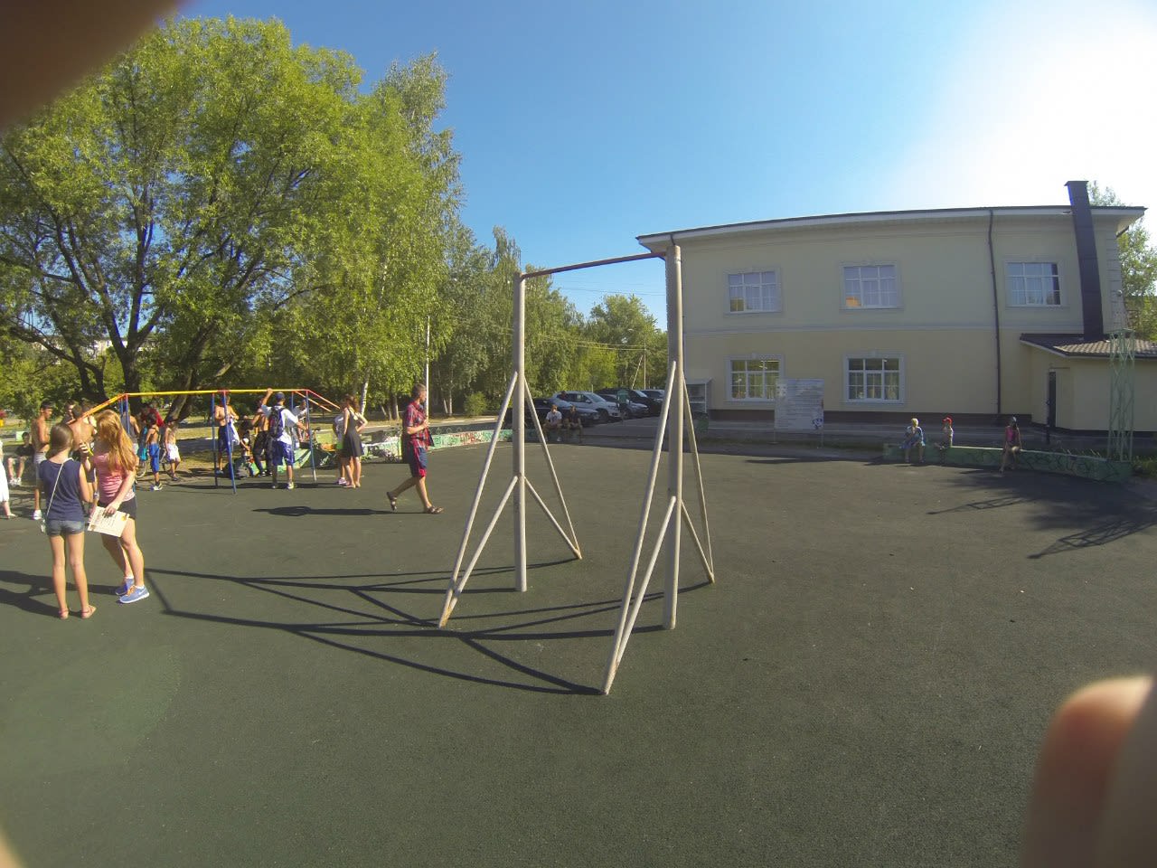 Klimmzugstange bei Outdoor Gym in микрорайон имени Константина Аверьянова, Дмитров – Foto 6 von 7