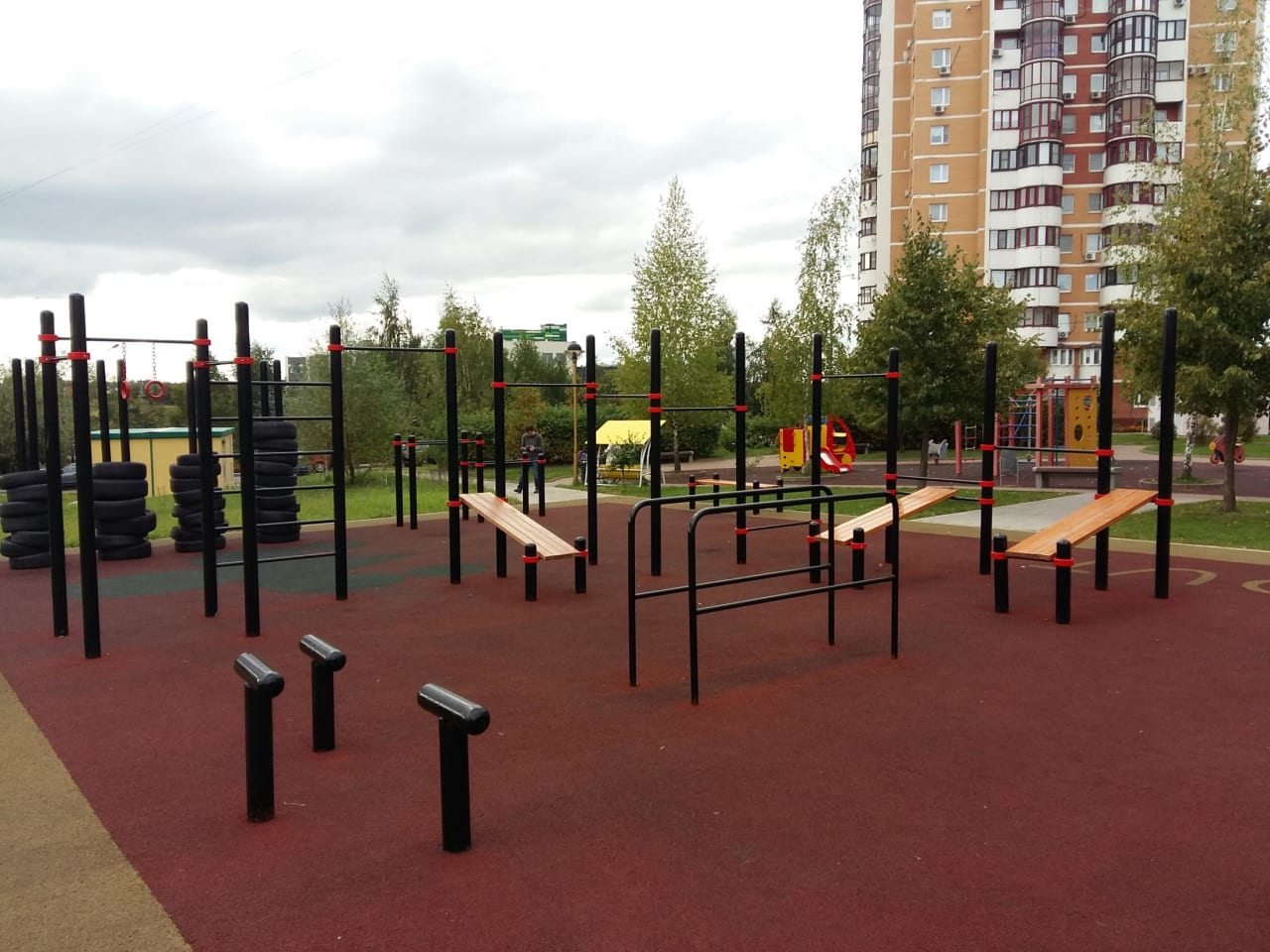 Турнік на майданчику Outdoor Gym in Машкино, Москва – фото 1 з 9