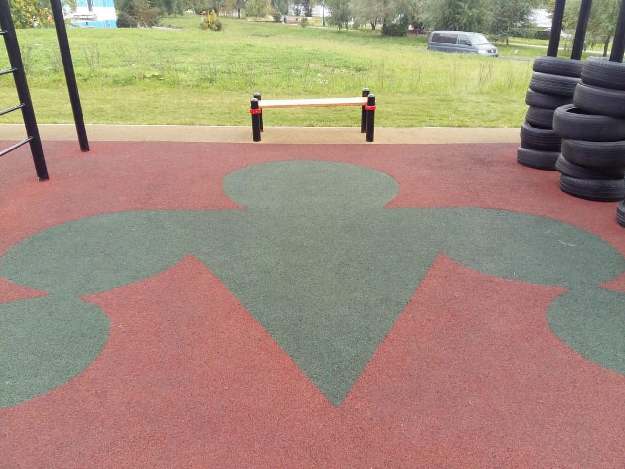 Шведська стінка на майданчику Outdoor Gym in Машкино, Москва – фото 4 з 9