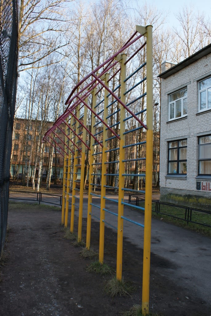 Sprossenwand bei Calisthenics Park at Центральная улица, Шушары – Foto 4 von 6