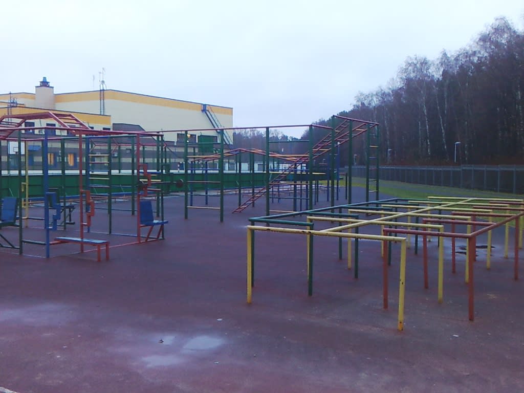 Бруси на майданчику Calisthenics Park at Чоботовская улица, Москва – фото 2 з 5
