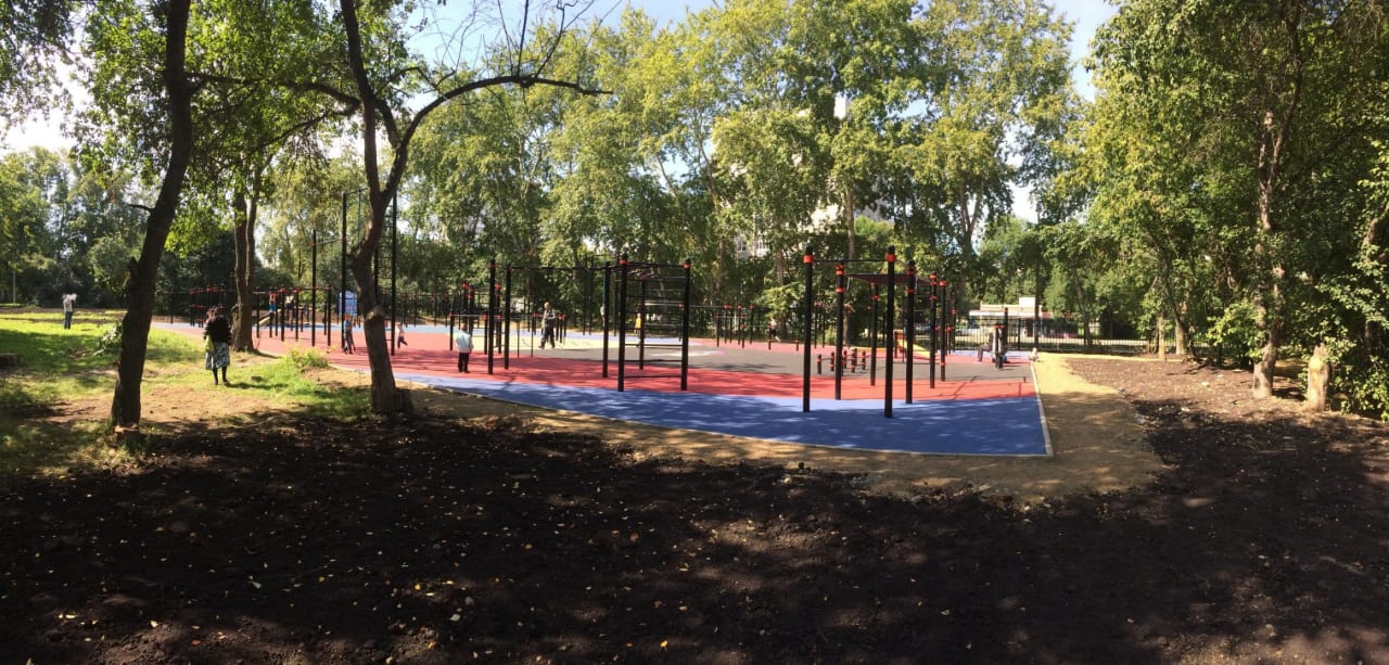 Gymnastic Rings at Calisthenics Park at Калининец, Екатеринбург – photo 6 of 14