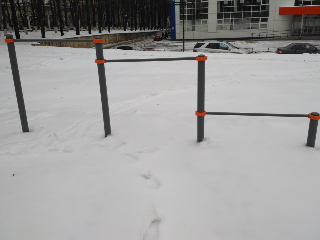 Liegestützgriffe bei Calisthenics Park at улица Мира, Владимир – Foto 6 von 8