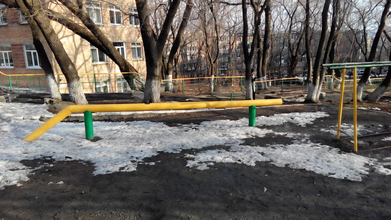 Schwebebalken bei Calisthenics Park at Узбекская улица, Владивосток – Foto 3 von 4