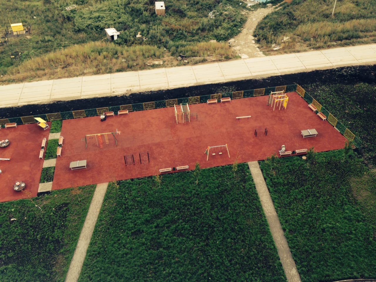 Klimmzugstange bei Calisthenics Park at Проектируемый проезд № 7051, Коммунарка – Foto 1 von 1