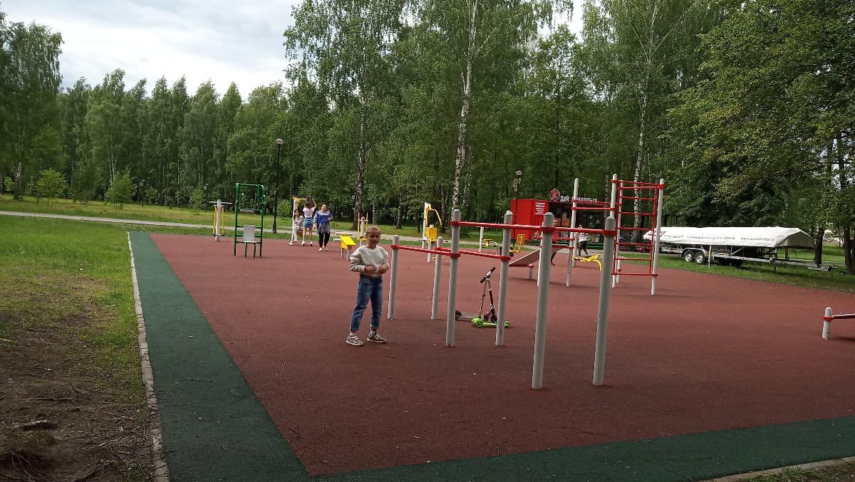 Klimmzugstange bei Calisthenics Park at аллея Славы, Егорьевск – Foto 1 von 8
