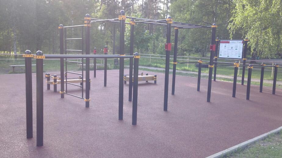 Klimmzugstange bei Calisthenics Park at Главная просека, Черноголовка – Foto 1 von 4