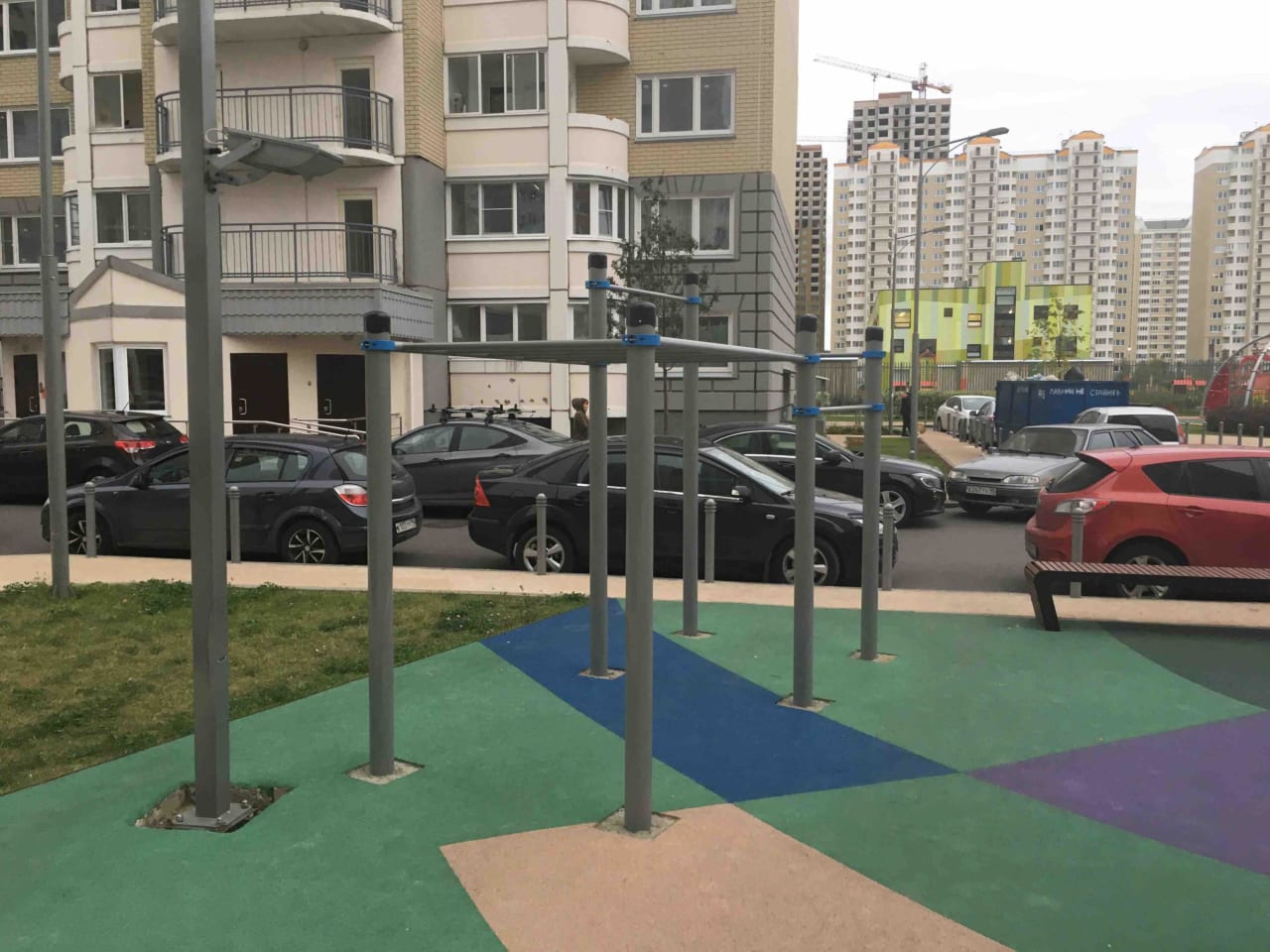 Турник на площадке Calisthenics Park at улица Бианки, Московский – фото 1 из 4