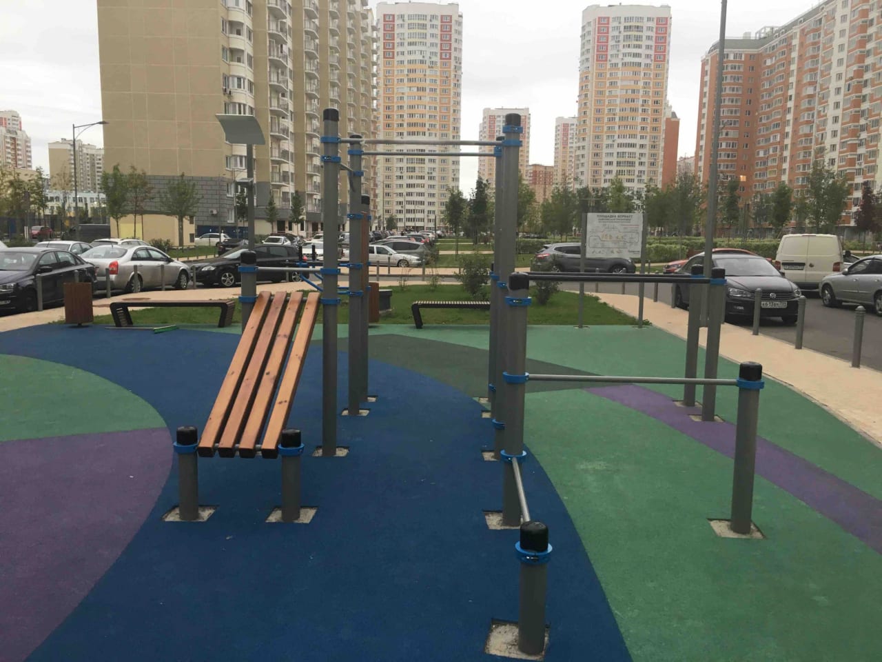 Рукоход на площадке Calisthenics Park at улица Бианки, Московский – фото 4 из 4