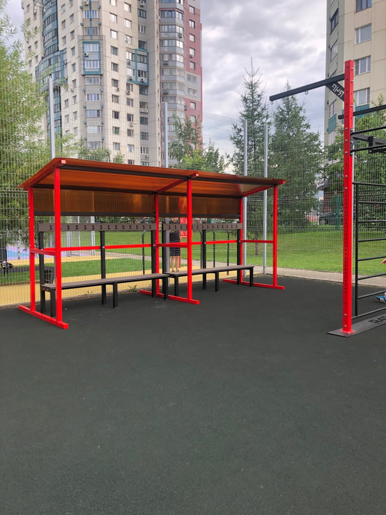 Рукохід на майданчику Calisthenics Park at улица Коштоянца, Москва – фото 3 з 6