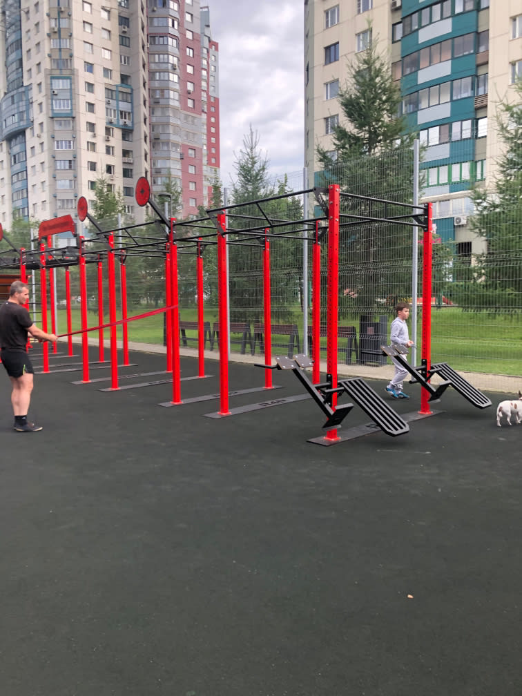 Турнік на майданчику Calisthenics Park at улица Коштоянца, Москва – фото 1 з 6