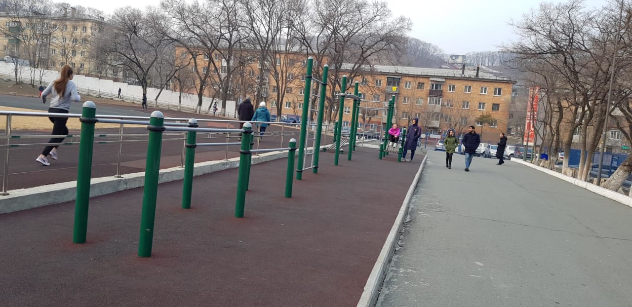 Liegestützgriffe bei Calisthenics Park at Владивостокская улица, Находка – Foto 2 von 6