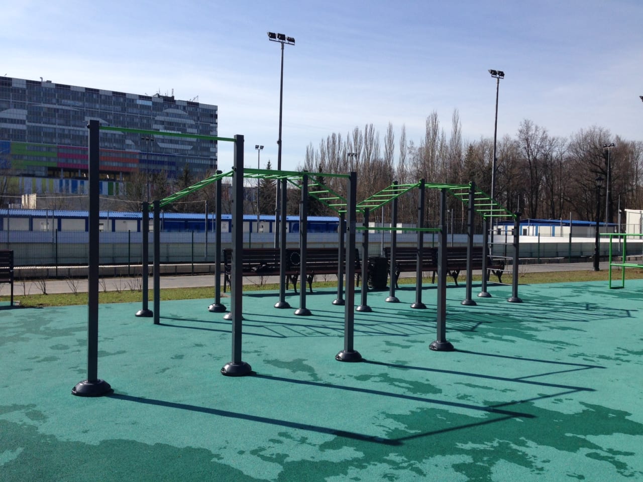 Air Skier at Calisthenics Park at Спортивная аллея, Москва – photo 5 of 6