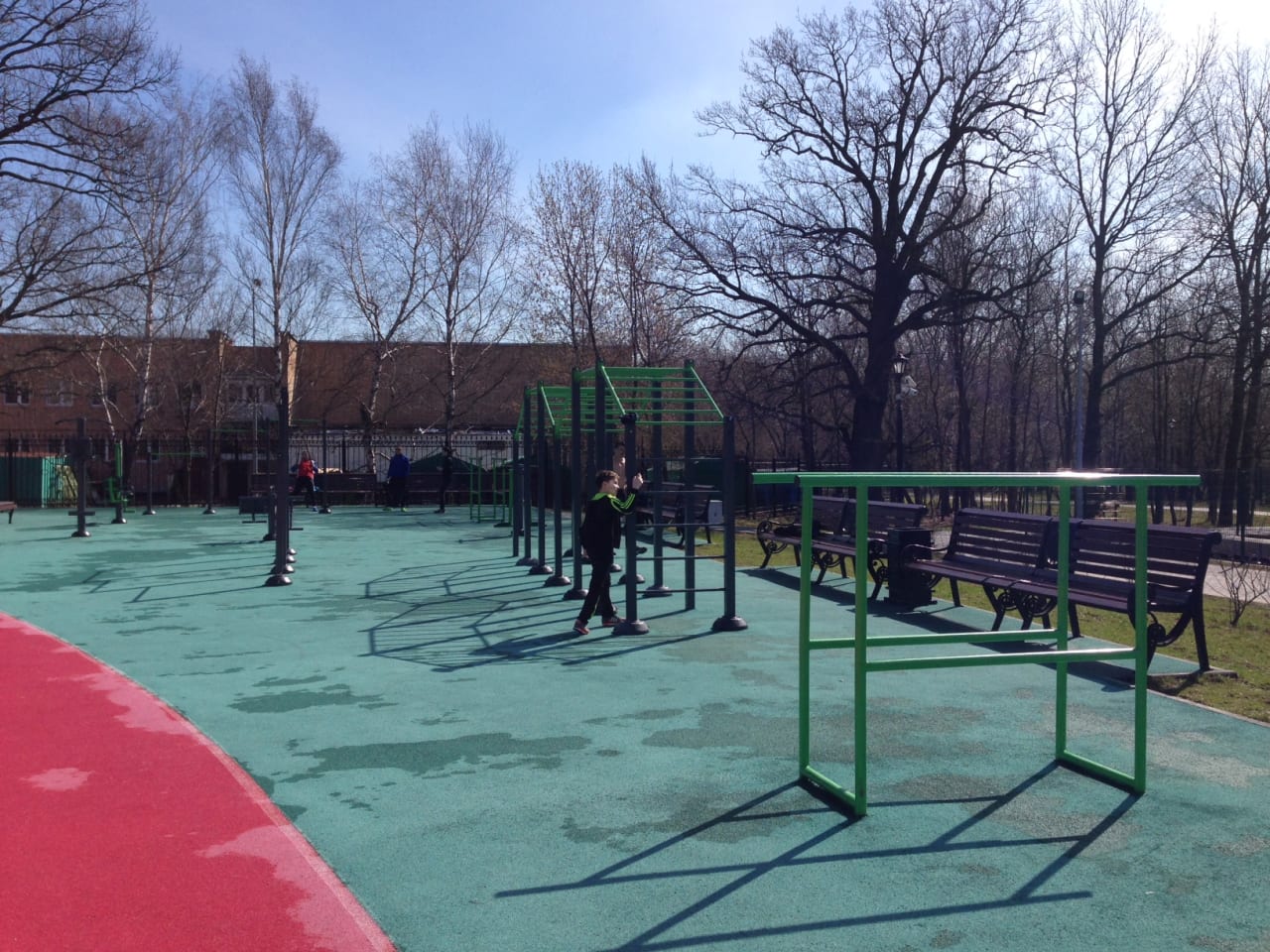 Monkey Bars at Calisthenics Park at Спортивная аллея, Москва – photo 3 of 6