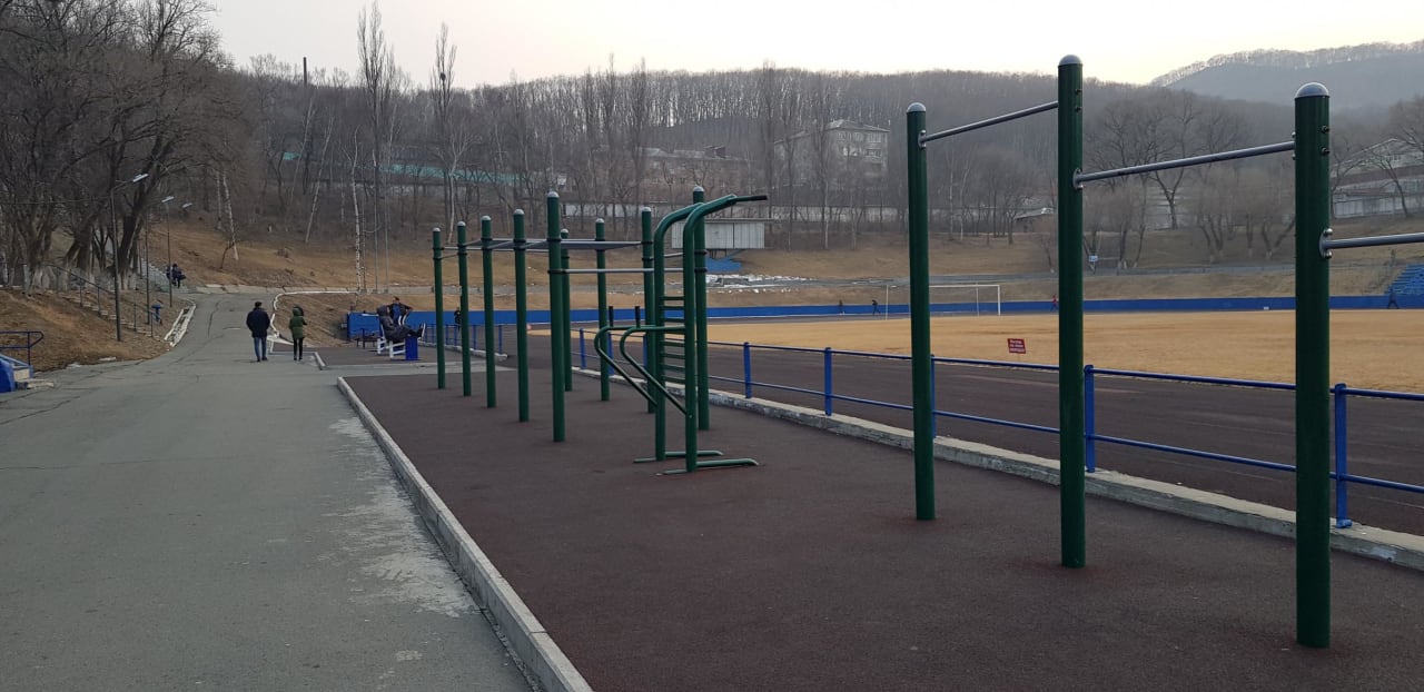Sprossenwand bei Calisthenics Park at Владивостокская улица, Находка – Foto 5 von 6
