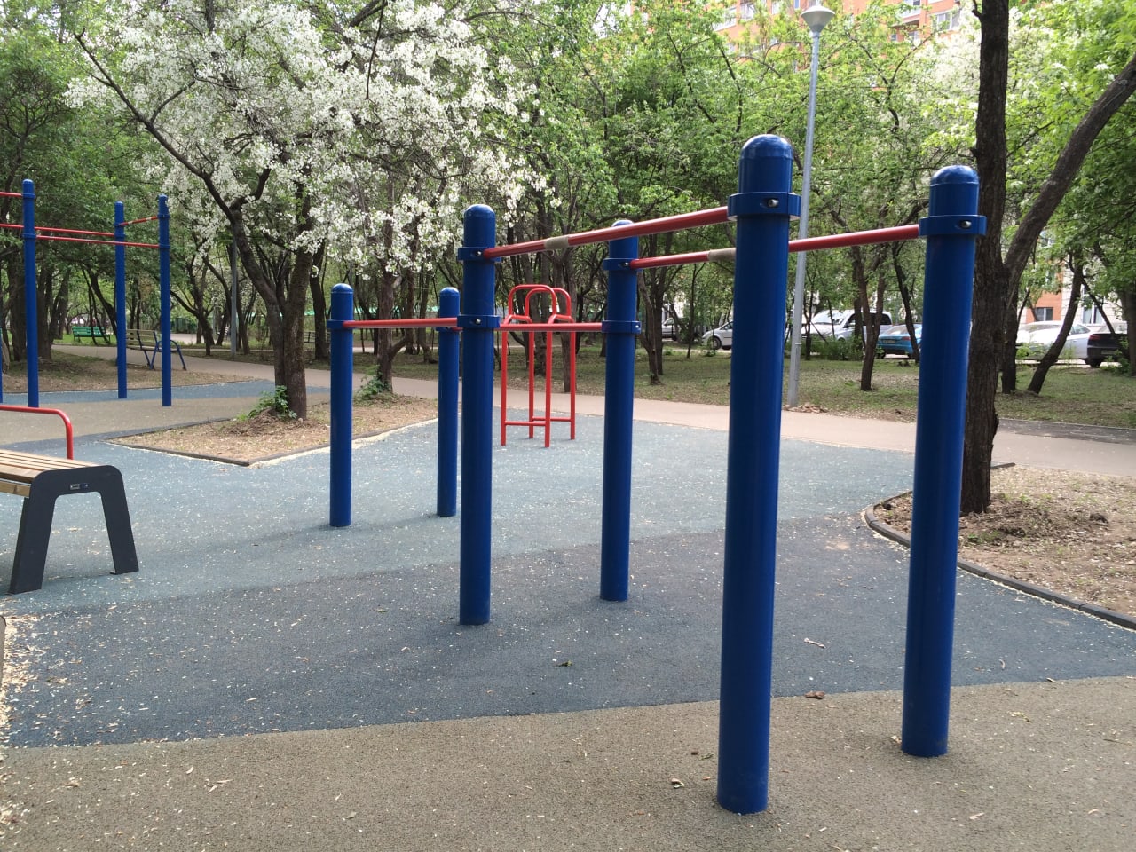 Spalier la Calisthenics Park at Большая Академическая улица, Москва #wp1988 – fotografia 4 din 6