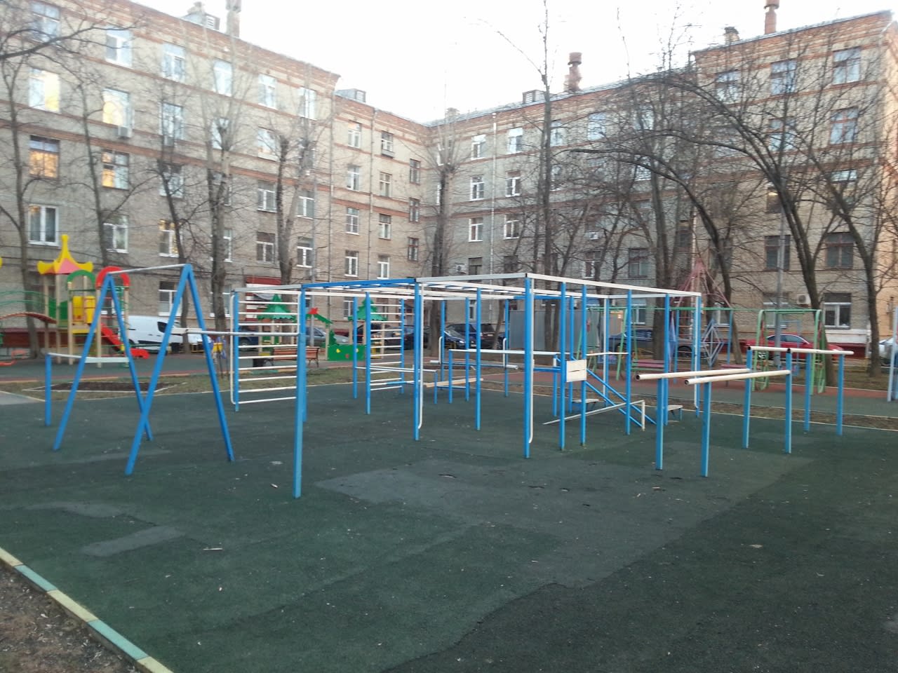 Monkey Bars at Calisthenics Park at улица Юных Ленинцев, Москва #wp1995 – photo 3 of 3
