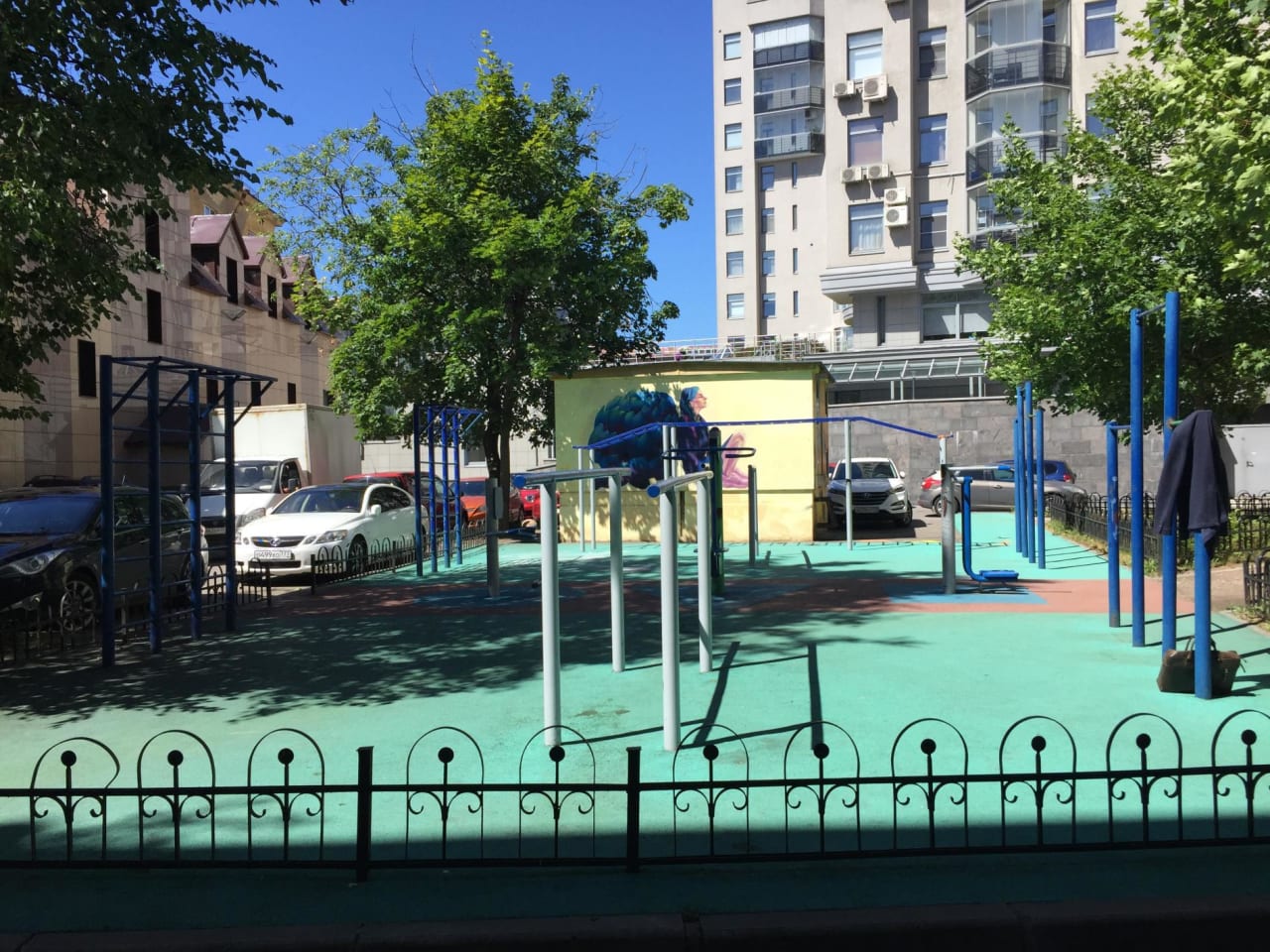 Parallel Gym Bars at Calisthenics Park at Большой проспект П.С., Санкт-Петербург – photo 2 of 2