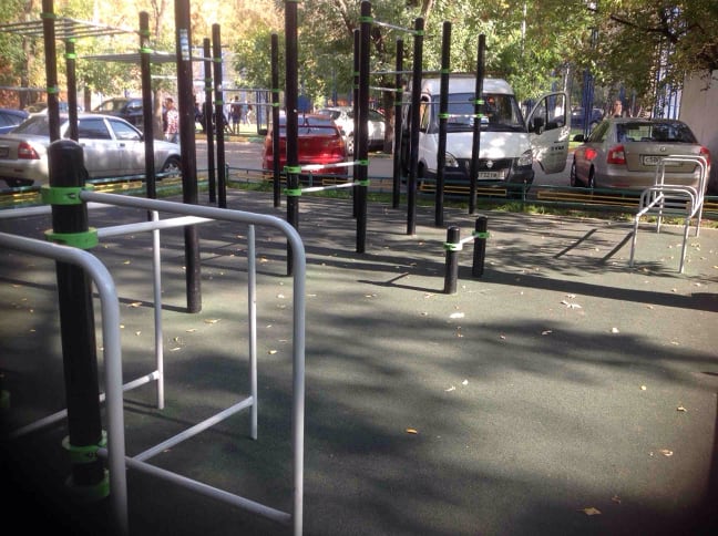 Parallel Gym Bars at Calisthenics Park at Энергетическая улица, Москва #wp1997 – photo 2 of 2