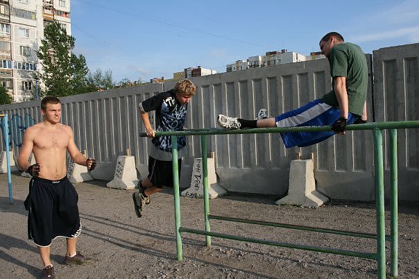 Gymnastic Rings at Calisthenics Park at 5-й Предпортовый проезд, Санкт-Петербург – photo 3 of 3