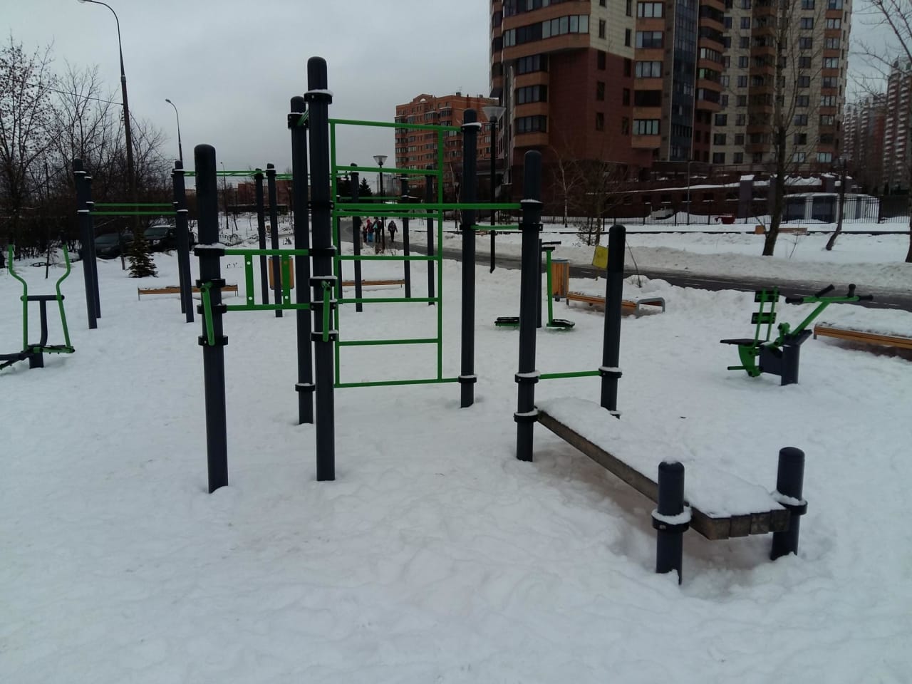 Wall Bars at Calisthenics Park at улица Удальцова, Москва #wp2020 – photo 4 of 7