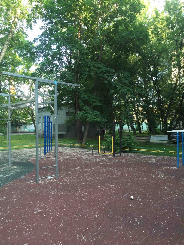 Турнік на майданчику Calisthenics Park at Авиамоторная улица, Москва – фото 1 з 1