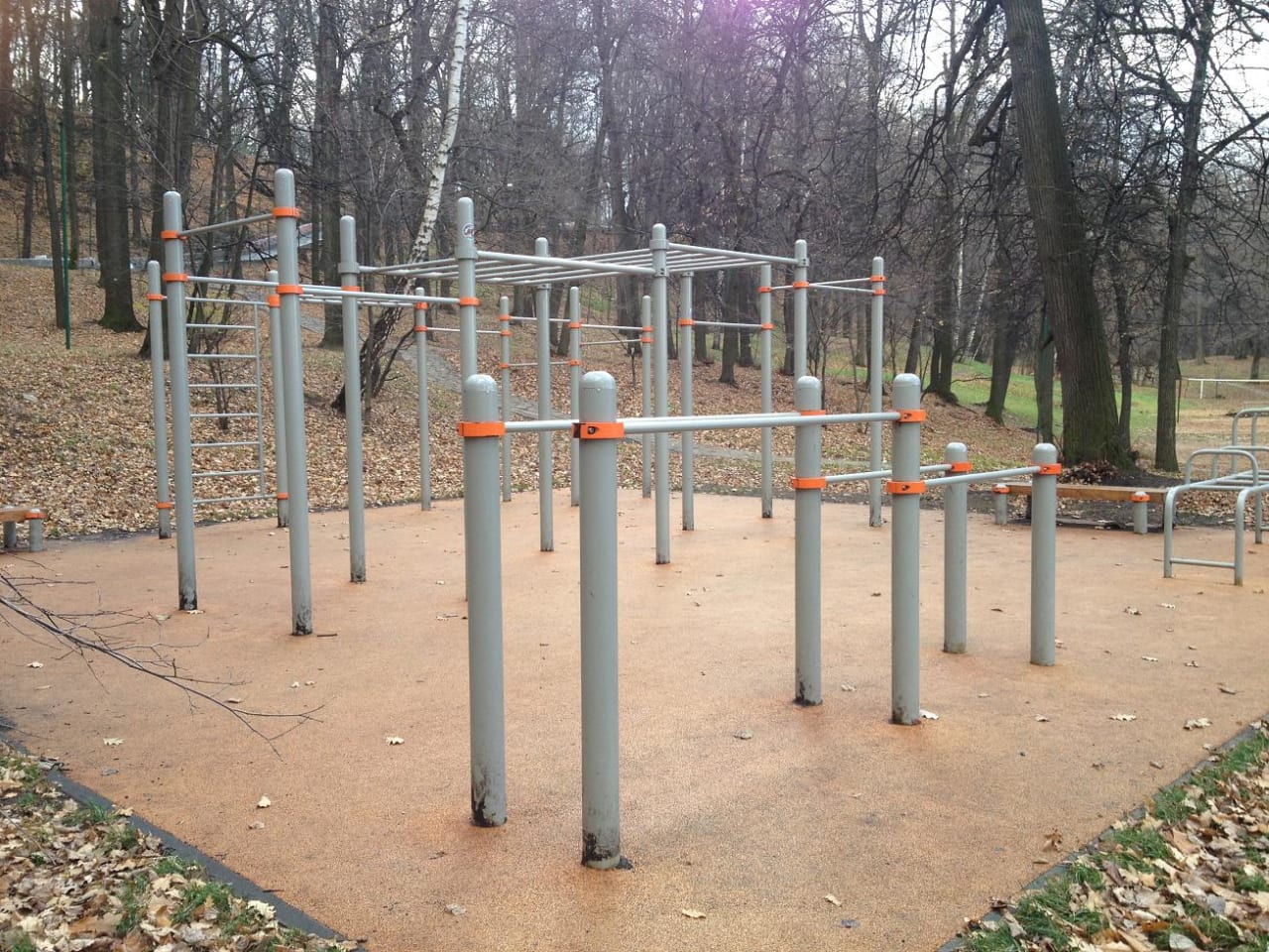 Monkey Bars at Calisthenics Park at Филёвская набережная, Москва #wp2038 – photo 3 of 4