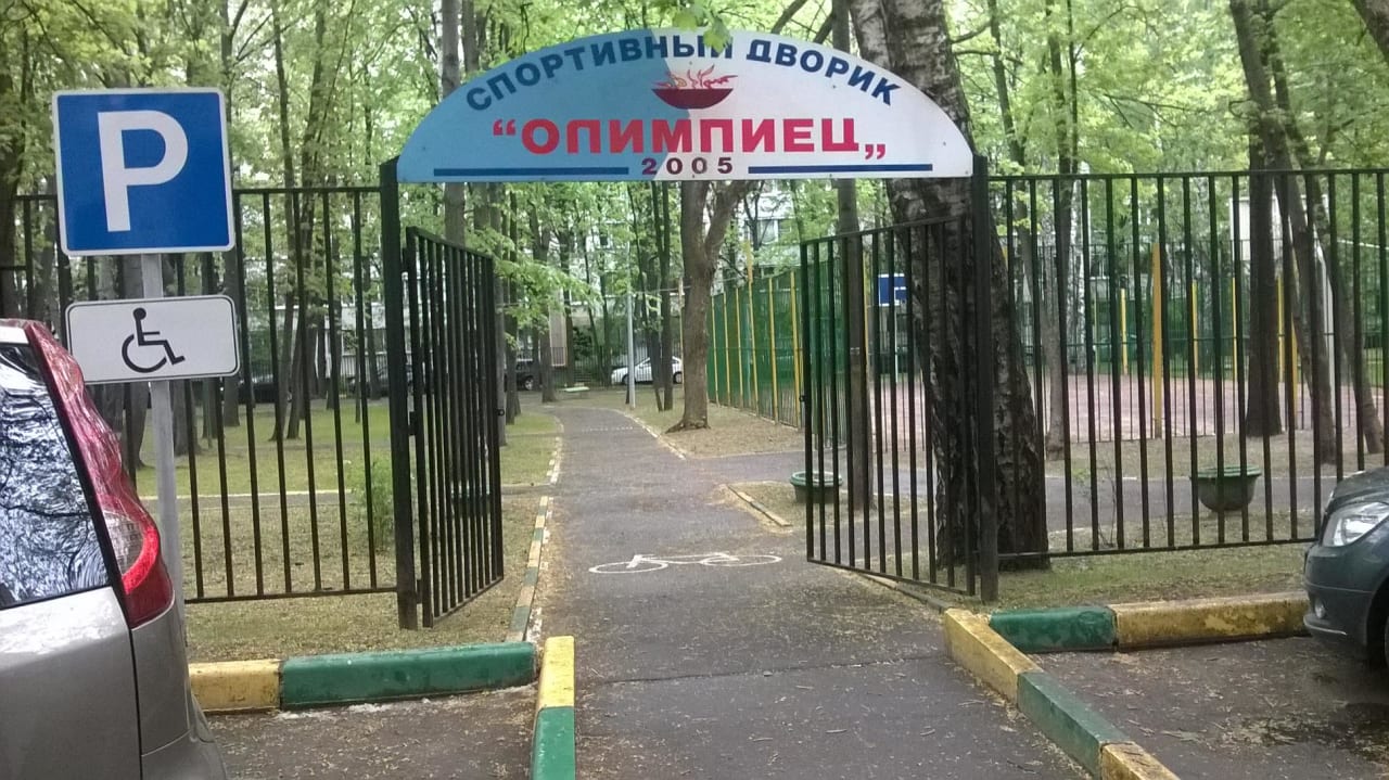 Воздушный лыжник на площадке Calisthenics Park at Нижняя Первомайская улица, Москва – фото 3 из 3