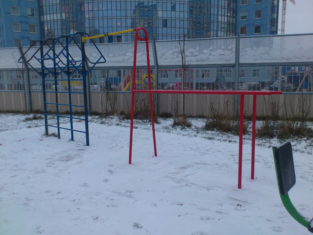 Parallel Gym Bars at Calisthenics Park at Мебельная улица, Санкт-Петербург – photo 2 of 5