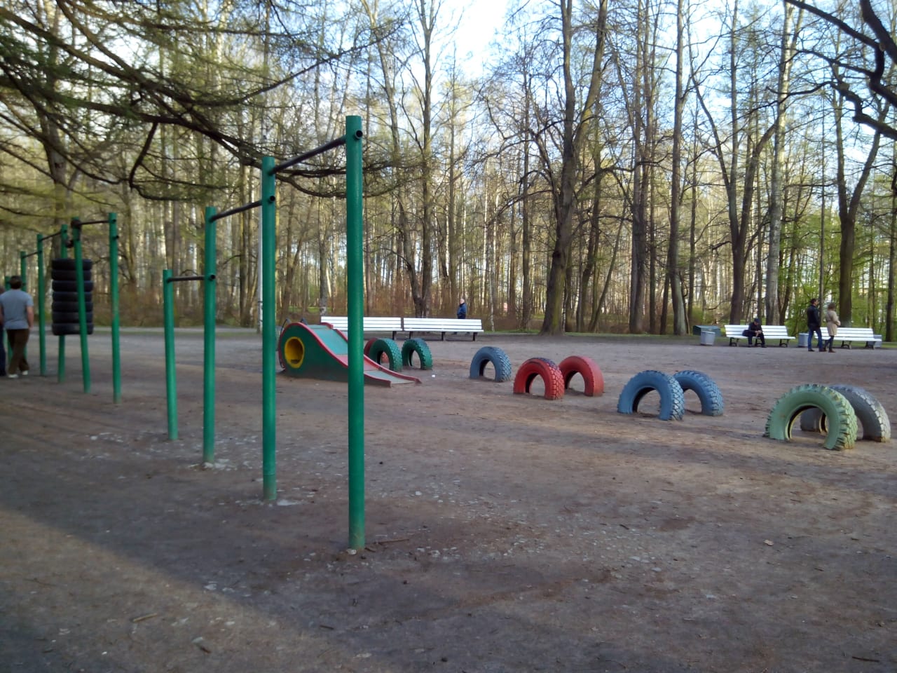 Pull Up Bar at Calisthenics Park at проспект Испытателей, Санкт-Петербург – photo 1 of 2