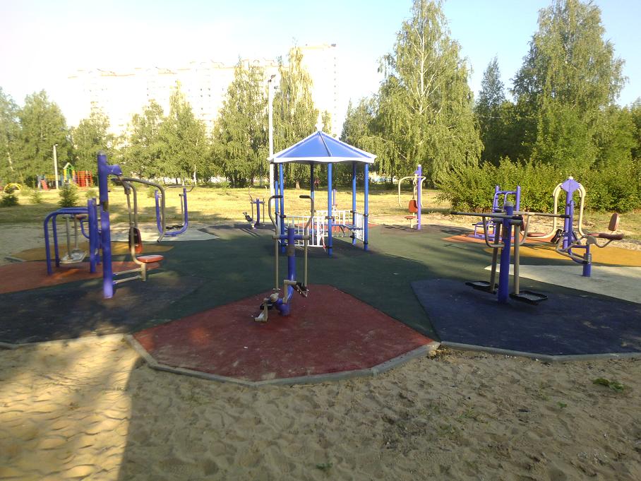 Langlauftrainer bei Calisthenics Park at улица Новаторов, городской округ Рязань – Foto 5 von 7