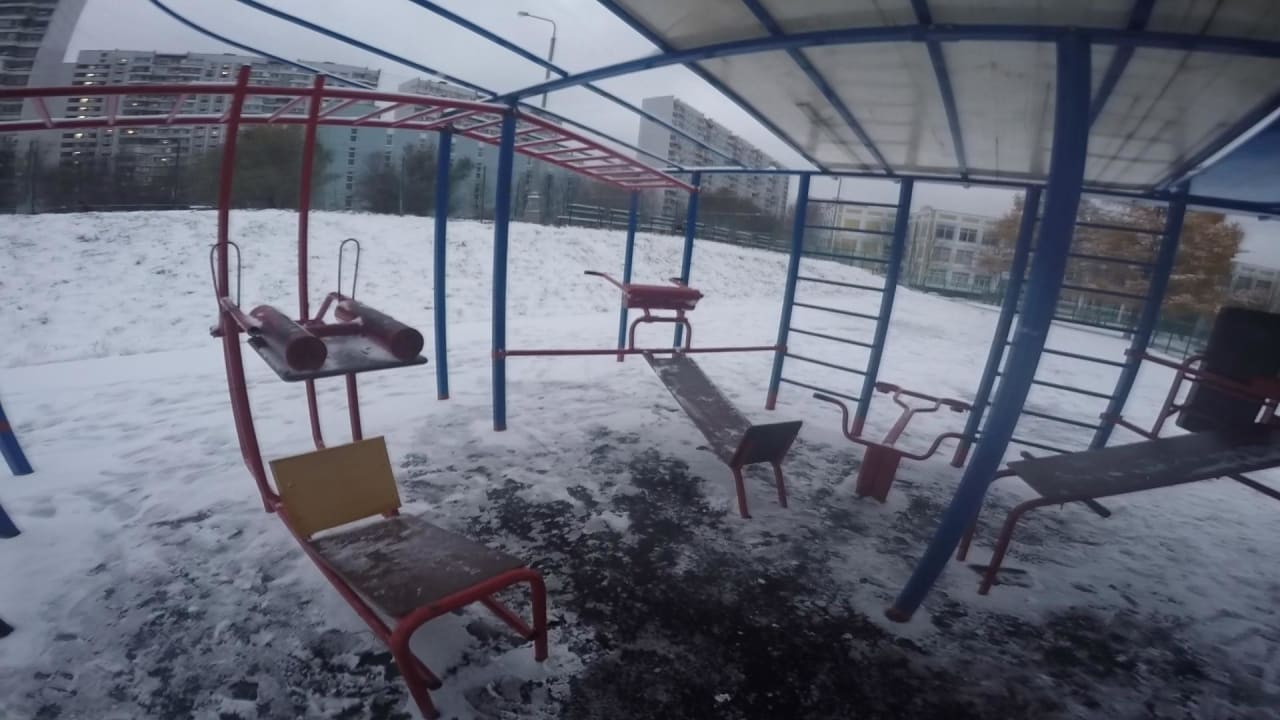 Monkey Bars at Calisthenics Park at улица Академика Капицы, Москва #wp2073 – photo 3 of 5