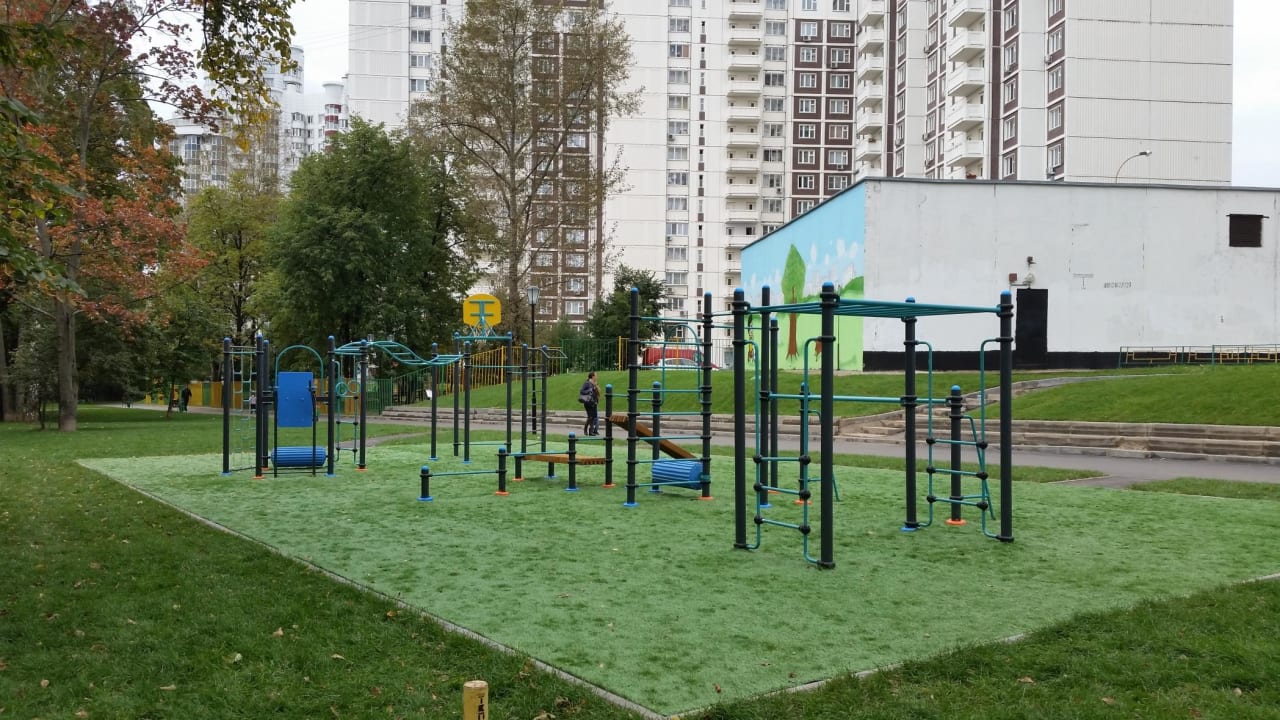 Pull Up Bar at Calisthenics Park at Пролетарский проспект, Москва – photo 1 of 2