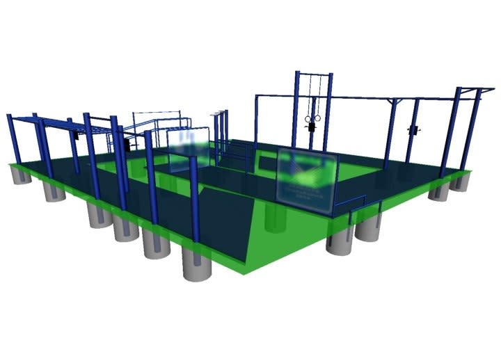 Monkey Bars at Calisthenics Park at Дачная улица, Самара – photo 3 of 3