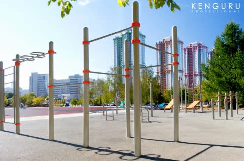 Pull Up Bar at Calisthenics Park at проспект Вернадского, Москва #wp2111 – photo 1 of 3
