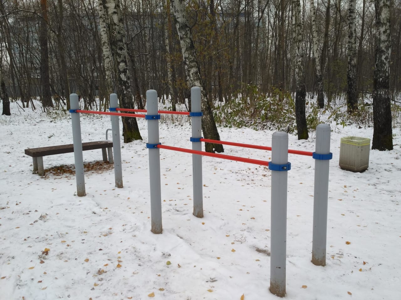Бруси на майданчику Calisthenics Park at 2-й Пехотный переулок, Москва – фото 2 з 8