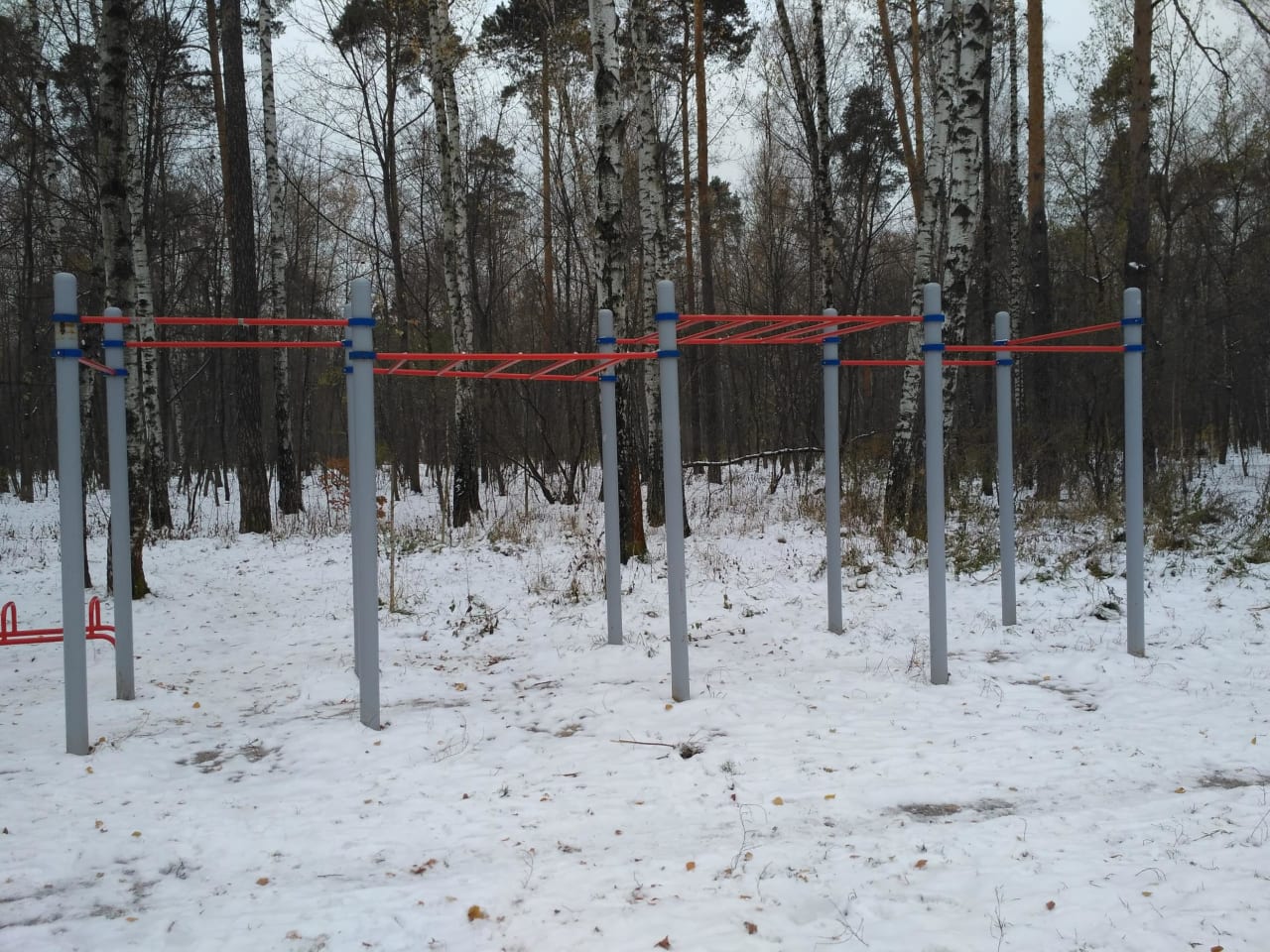 Шведська стінка на майданчику Calisthenics Park at 2-й Пехотный переулок, Москва – фото 4 з 8