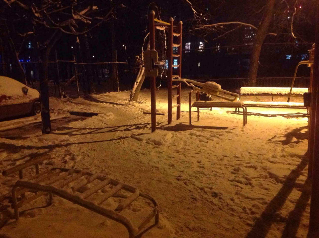Pull Up Bar at Calisthenics Park at 11-я Парковая улица, Москва #wp2156 – photo 1 of 3