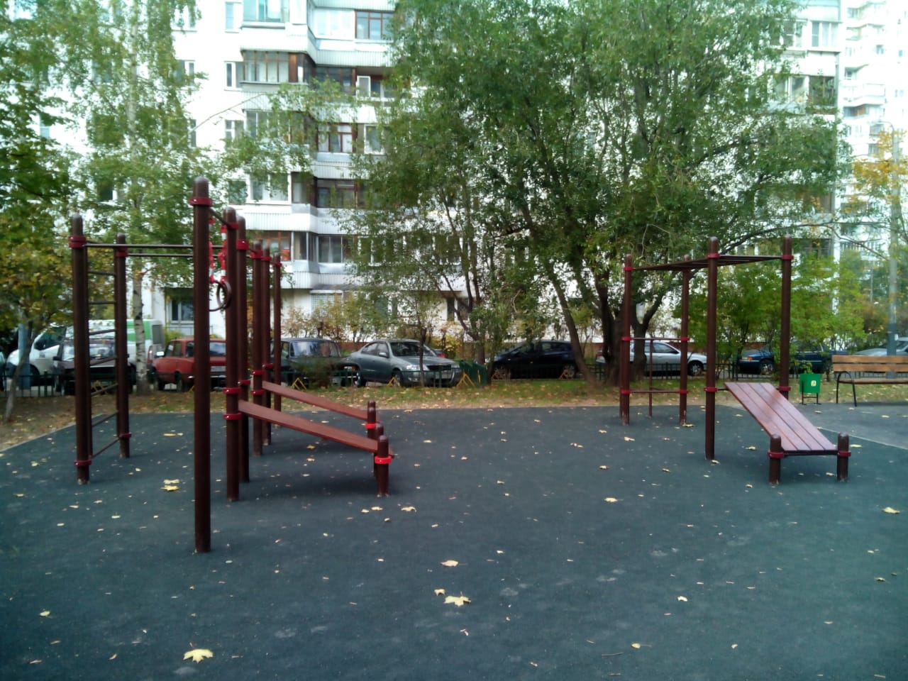 Abs Bench at Calisthenics Park at улица Крылатские Холмы, Москва #wp2155 – photo 4 of 4