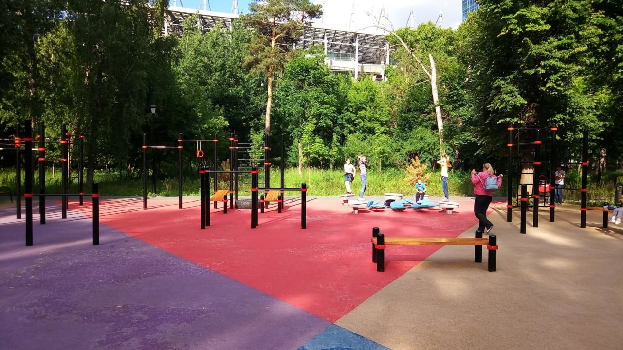 Wall Bars at Calisthenics Park at ВЭБ Арена, Москва – photo 4 of 6