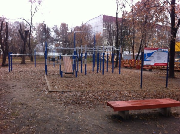 Klimmzugstange bei Calisthenics Park at улица Строителей, Самара – Foto 1 von 5