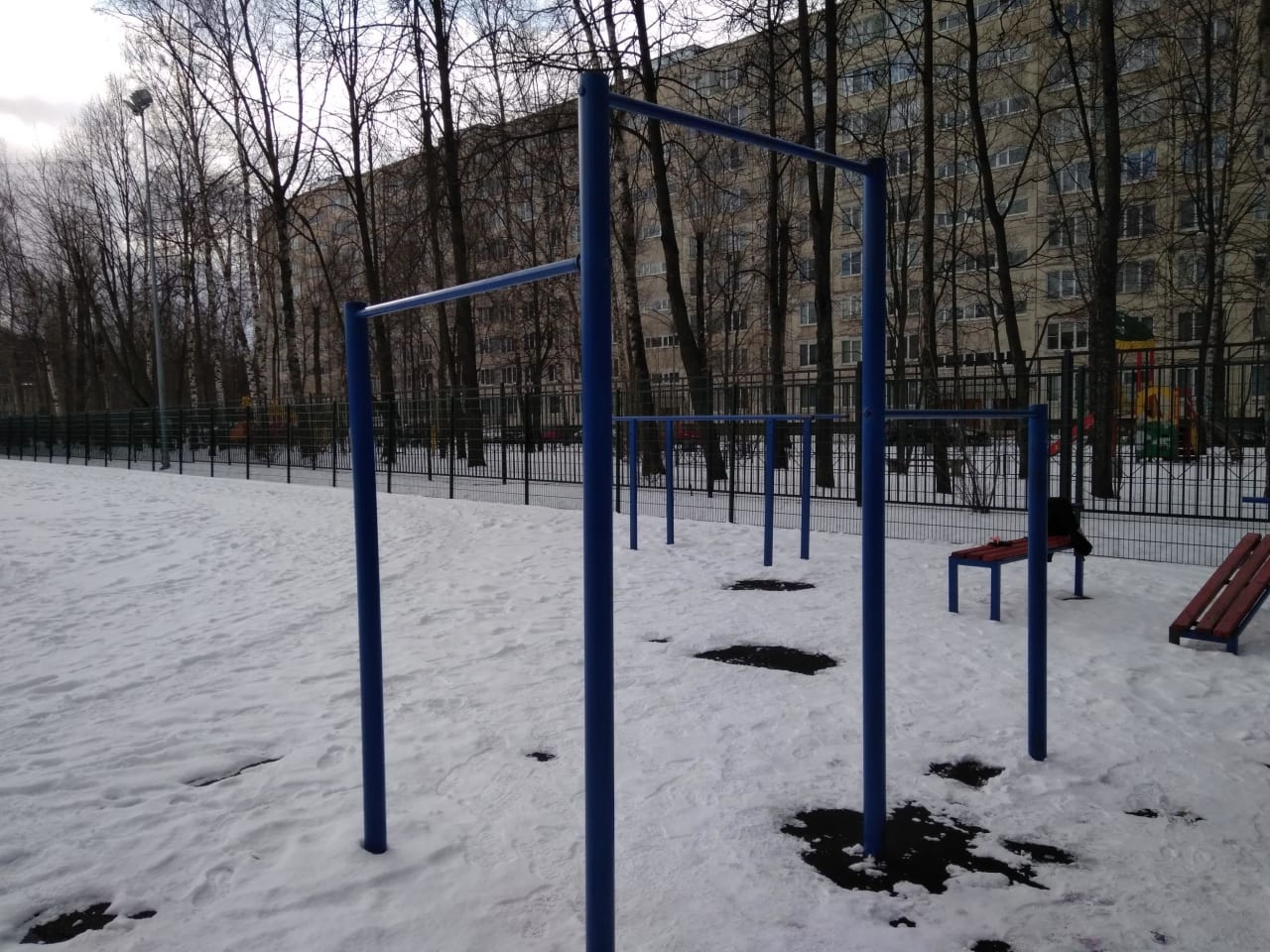 Parallel Gym Bars at Calisthenics Park at проспект Науки, Санкт-Петербург – photo 2 of 4