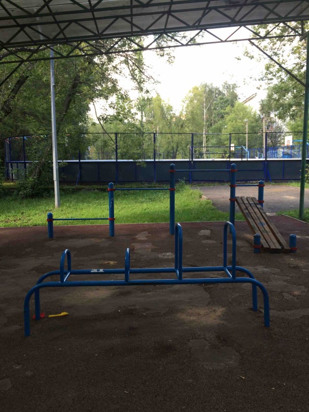 Упоры для отжиманий на площадке Calisthenics Park at Игральная улица, Москва – фото 2 из 2