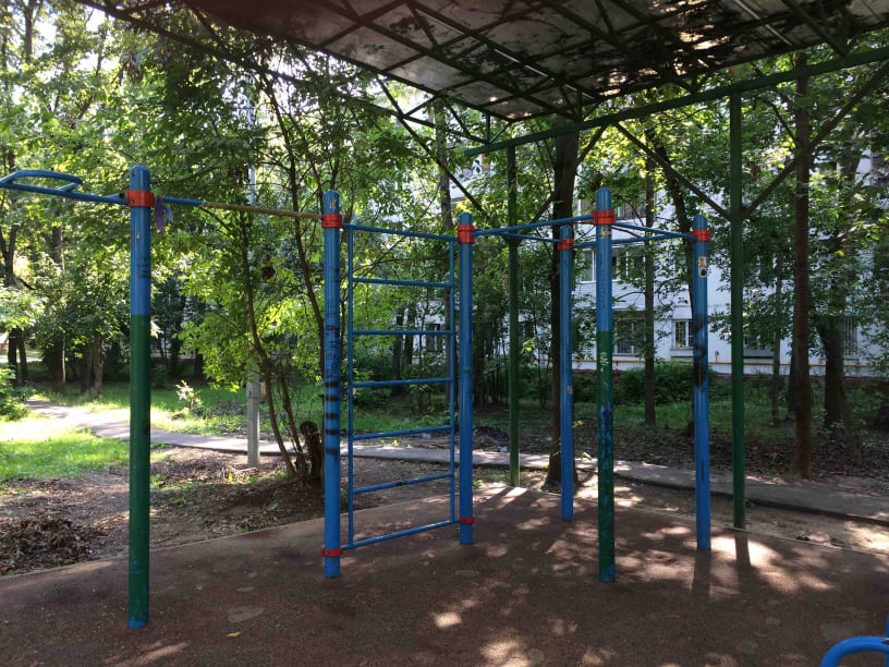 Турник на площадке Calisthenics Park at Игральная улица, Москва – фото 1 из 2