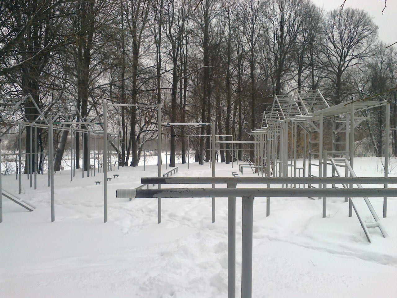 Wall Bars at Calisthenics Park at Серебряно-Виноградный проезд, Москва #wp2188 – photo 4 of 5