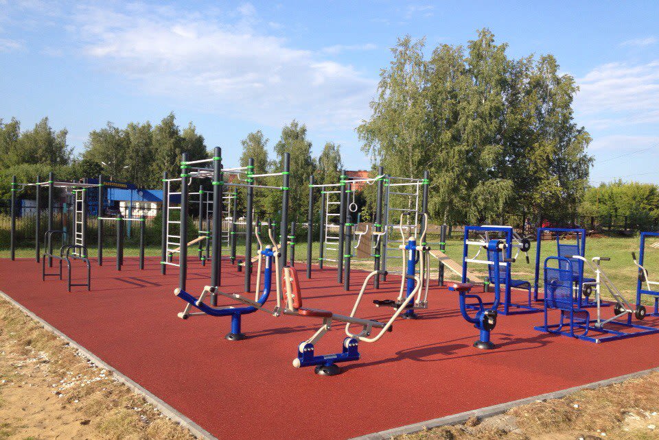 Klimmzugstange bei Calisthenics Park at Красная улица, Егорьевск – Foto 1 von 1