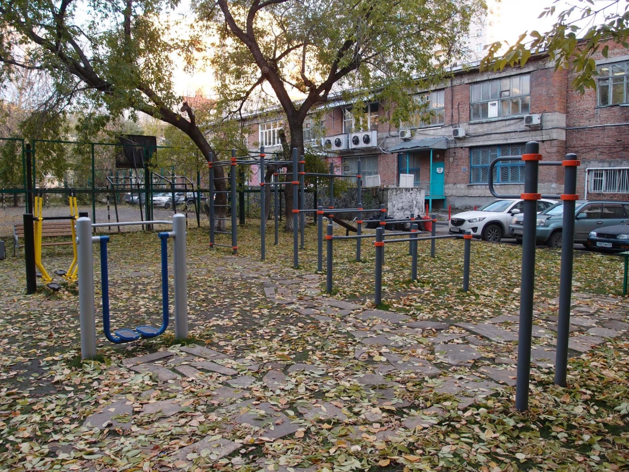 Klimmzugstange bei Calisthenics Park at Советская улица, Новосибирск #wp2190 – Foto 1 von 3