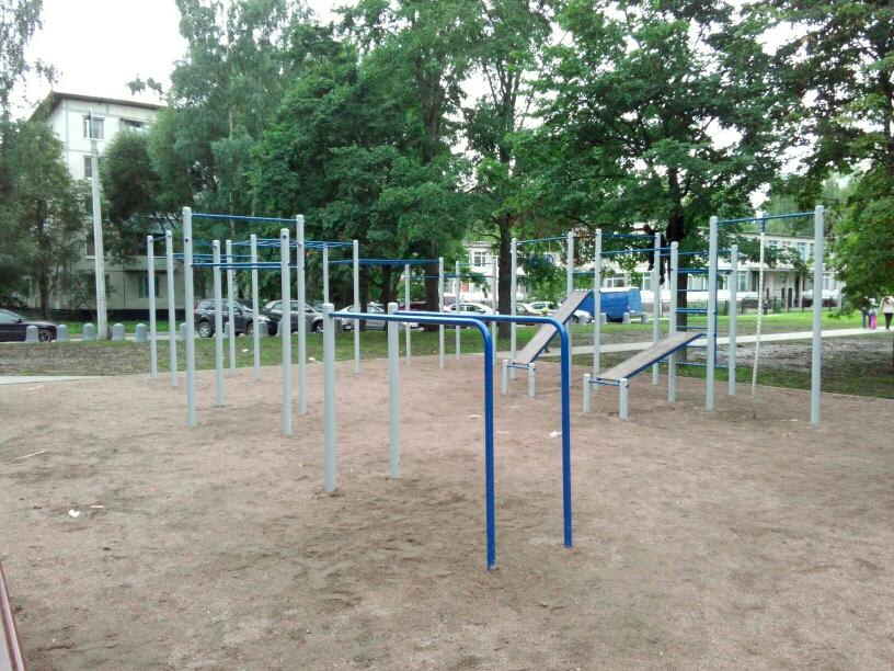 Pull Up Bar at Calisthenics Park at проспект Просвещения, Санкт-Петербург – photo 1 of 3