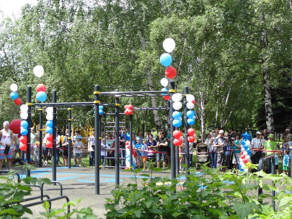 Klimmzugstange bei Calisthenics Park at улица Тольятти, Новокузнецк – Foto 1 von 1